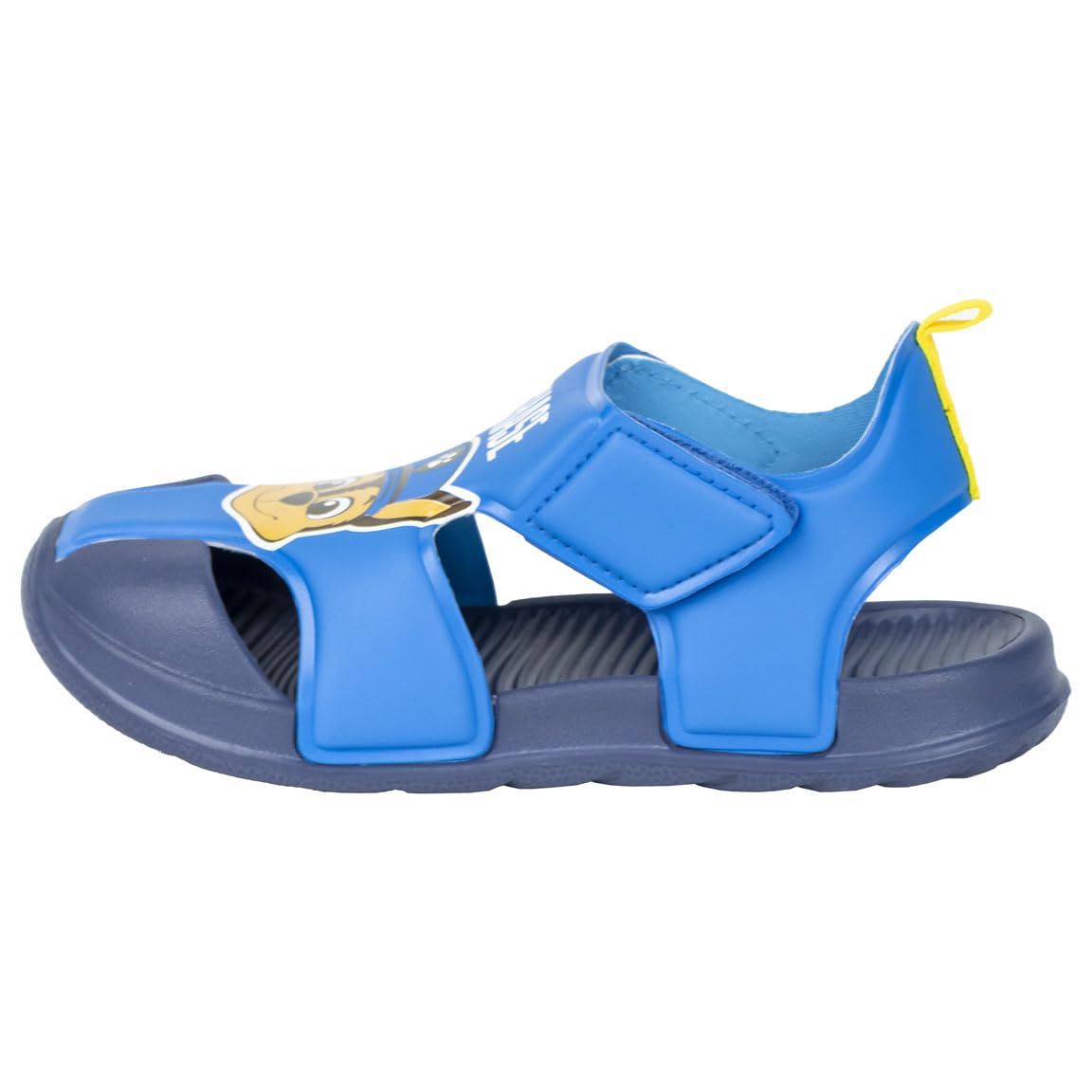 CERDÁ LIFE'S LITTLE MOMENTS Paw Patrol Kids Sandals - Size 9,5 - Made with Polyester - EVA Rubber Sole - Children's Sandals - Chase Print - Original Product Designed in Spain