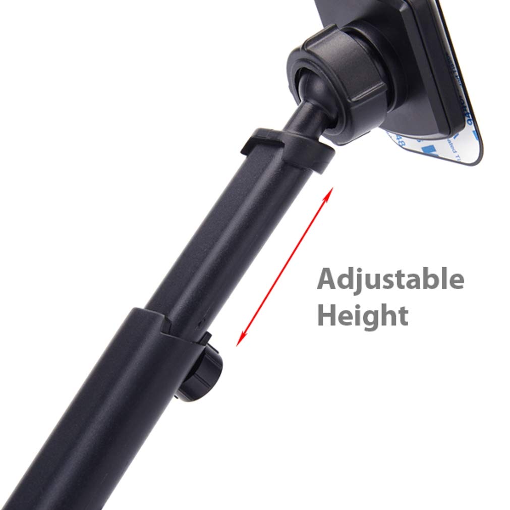 Fonus Magnetic Car Mount Compatible with Samsung Galaxy A25 5G/A15 5G Phones - Holder Dash Windshield Telescopic Strong Grip