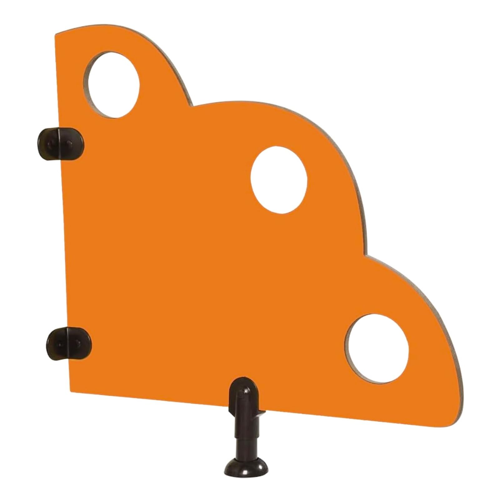Cloison d'urinoir orange YVYKFZD pour maternelle, 70x60cm lot de 3
