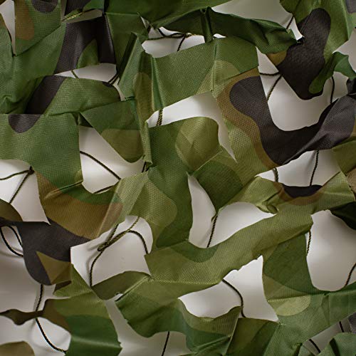 Rinling Tarnnetz Camouflage Netz Wald Jagd im Freien Tarnung Waldlandschaft Milit?r Dekoration Sonnenschutz(Woodland 2Mx3M)
