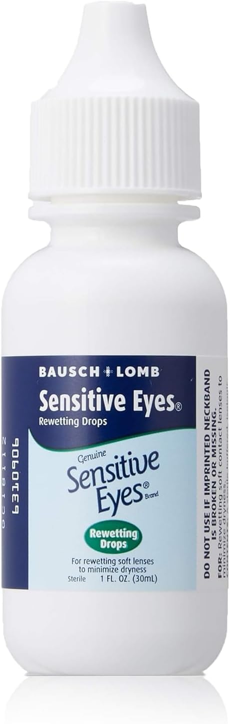Bausch & Lomb Sensitive Eyes Rewetting Drops 1 oz