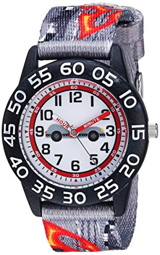 Image of Red Balloon Kids' Plastic Time Teacher Analog Quartz Nylon Strap Watch