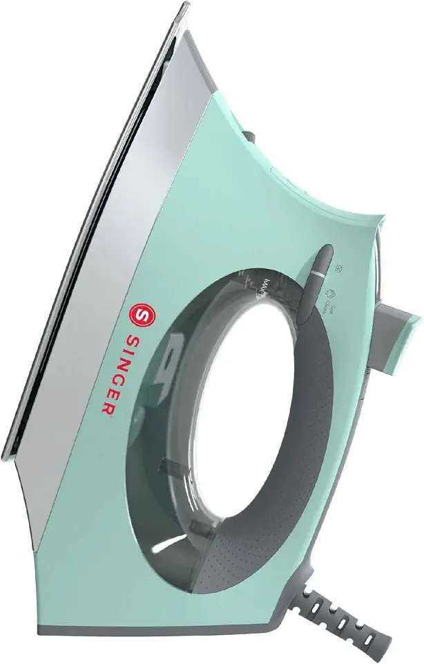 SINGER Ferro a vapor Mint SteamCraft Plus com ponta OnPot, capacidade de tanque de 300 ml, 1750 watts