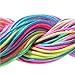 Présentoirs pour Bijoux Accessoires création Fil Nylon macramé 1,5 mm (12 mètres) Multicolore