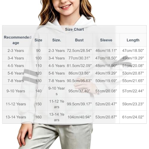 Ayolanni teen girl hoodie Hoodies for Teen Girls Cute Trendy Hooded Sweatshirt Youth Kids Clothes White - image 4