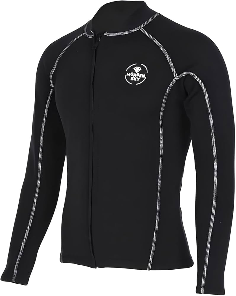 Amazon | MORGEN SKY ウェットスーツ 2mm フロントジッパー 長袖