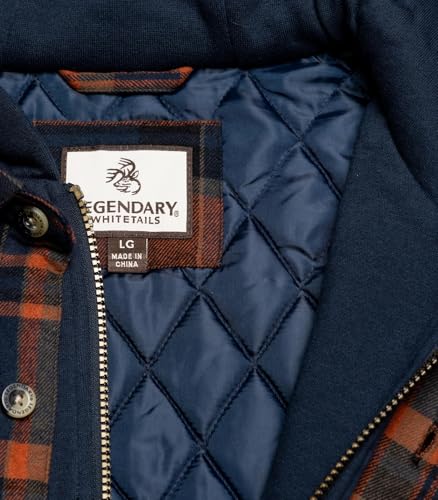 Image of Legendary Whitetails Mens Maplewood Hooded Shirt Jacket