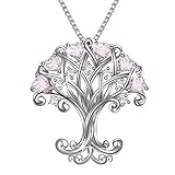 Angemiel 925 Sterling Silver CZ Good Luck Celtic Knot Cross Vintage Pendant Necklace Womens