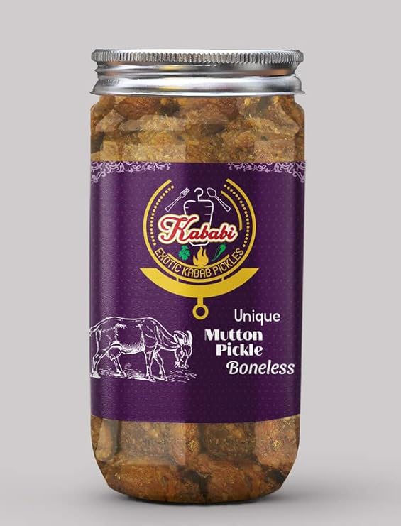 Homemade Mutton Pickle Boneless 400 GM Delhi/North Style