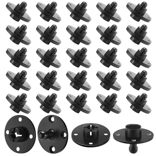 Moxweyeni 25 Pcs Fasteners for Panels Mounting Clips Ship
