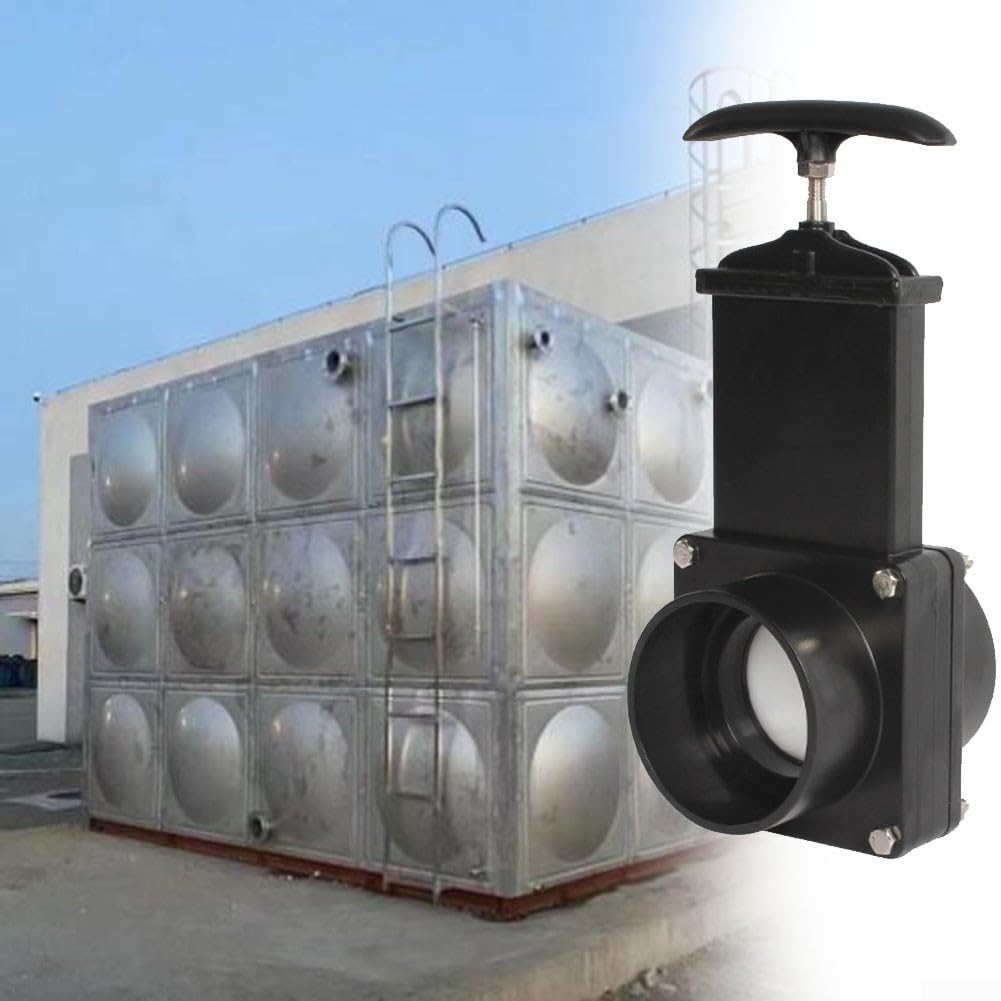 Efficiente valvola di scarico dell'acqua pulita per modifiche RV Funzionamento rapido per manutenzione (63mm)