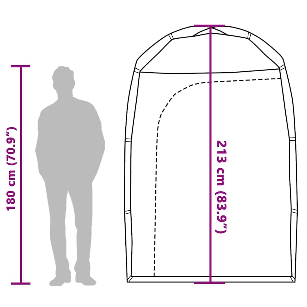 Tienda de ducha verde impermeable de poliéster 185T con revestimiento de poliuretano, 140 x 140 x tienda de campaña con cremallera, entrada y ventana, ligera y portátil, tienda multifunción para