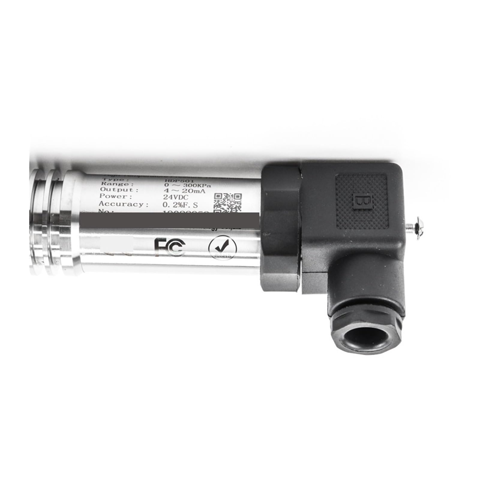 Transmisor de presión Transductor de presión piezoresistivo del Sensor de Interfaz de Aceite de Agua de Alta Temperatura del transmisor de presión Rs485(0-10V no Display,0-10Mpa)