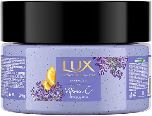 LUX LAVENDER & VIT C CREME BODY SCRUB|| 300gm