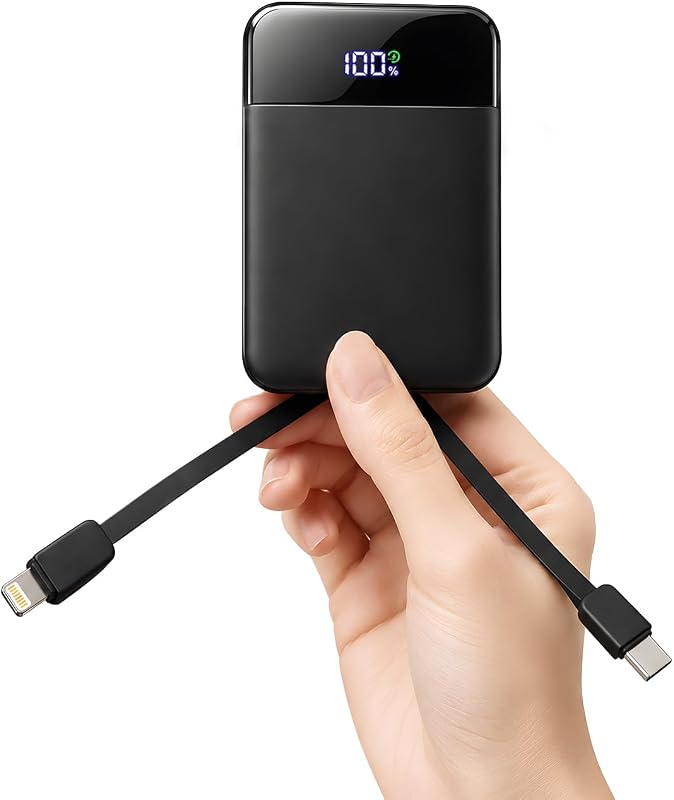 Mini 15000mAh Portable Charger, Power Bank 84.5W Fast-Charging Battery Pack
