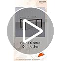 Image of Home Centre | Harmony | Engineered Wood | 6 Seater Dining Table Sets | Brown | 1 Table with 4 Chairs and 1 Bench | 1 Year Warranty