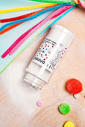 Iconnectwith Glitter – Cotton White, Extra Fine Polyester Glitter; Multi-Use For Crafts, Decorations, Nail Art, Makeup, Tumblers, Resin Art, And Diy Projects #TOP1