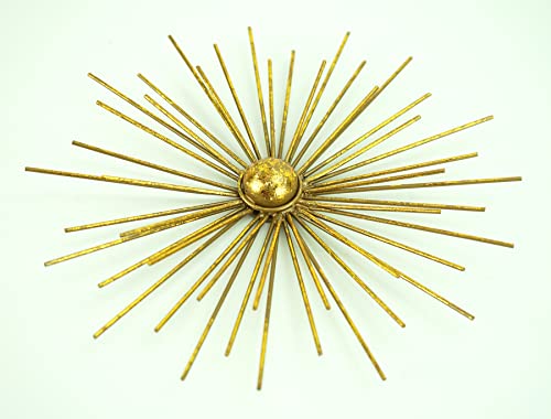 Habitat Wa3716W Cabers Gold Starbursts Metal Wall Art, Metallic, Living Room #TOP4
