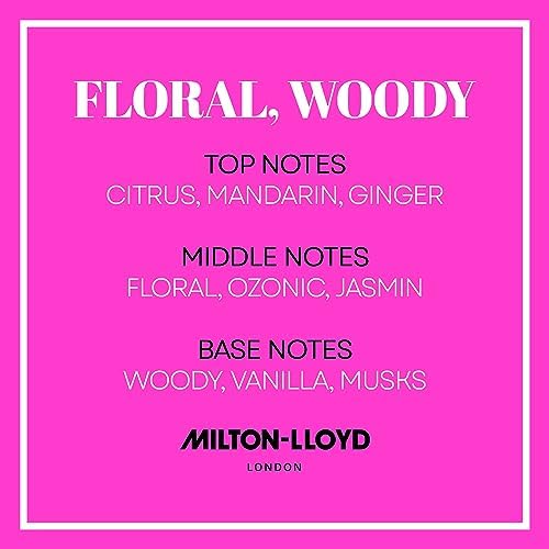 COLOUR ME Neon Pink Perfume for Women. 100ml Eau de Toilette. Luxury Fragrance - Ladies Perfume, Long Lasting Womens Perfumes by Milton-Lloyd
