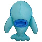 HUNTER Hundespielzeug Splash FLINGERZ Hai, schwimmfähiges Neopren, mit Schleuderstab kombinierbar, ideal für Strand & Wasser, gut sichtbar, waschbar bei 30 °C, Größe: 23 cm