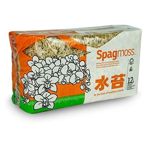Sphagnum Moss 12 Liters New Zealand AAA Grade 150 Gram Bale Cover