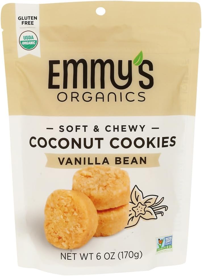 Organic Vanilla Bean Coconut Cookies, 6 OZ