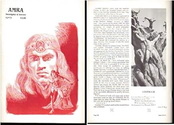 Pamphlet Amra Sword & Sorcery Fanzine July 1982 (Volume 2 Number 71) Book
