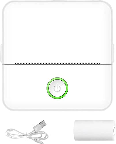 Miniatura 7 de Apujent Mini impresora  Impresora instantánea de calcomanías  Impresora portátil sin tinta  Impresora fotográfica inalámbrica  Impresora de bolsillo