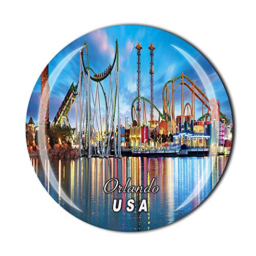 Magnete Da Frigorifero 3D Di Orlando USA - Souvenir Turistico In Cristallo, Per Collezionisti E Regali - Foto 6