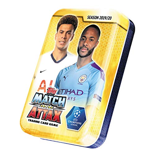 Champions League 2019-20 Topps Match Attax Cards - Mini Tin (42 Cards + Limited Edition Card) (DELE Alli & Raheem Sterling)