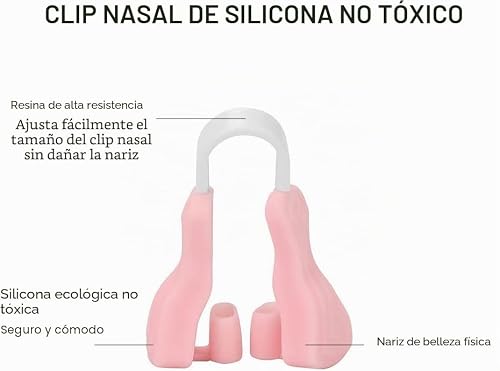 Miniatura 4 de Clips De Levantar Nariz,Corrector De Nariz,Pinza De Silicona De Puente De Nariz,Levantador De Nariz Invisible,Pinzas De Silicona Para Rinoplastia,Nose Shaper Lifter Clip