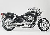 falcon auspuff harley dyna  FALCON Auspuff SUZUKI Intruder C 800 13- poliert Double Groove mit EG/ABE 2-2 Komplettanlage