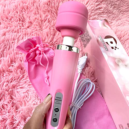 VIBRADOR MASSAGEADOR ELÉTRICO 10 VIBRAÇÕES (Rosa)