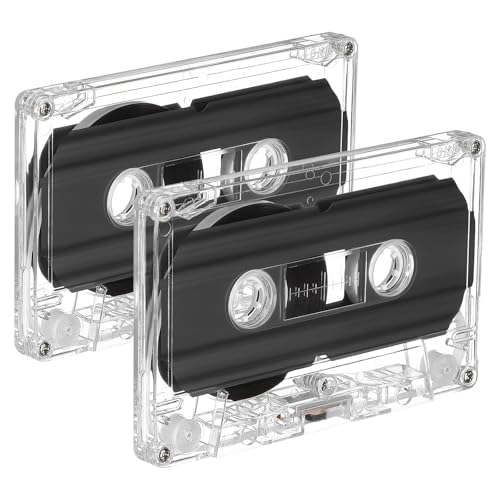 GRIRIW �����n�[�h�P�[�X�t�� �^���p�J�Z�b�g�e�[�v ��m�C�Y�̕W���T�C�Y�󔒃J�Z�b�g �|�[�^�u���I�[�f�B�I�^�������p�e�[�v 2�Z�b�g