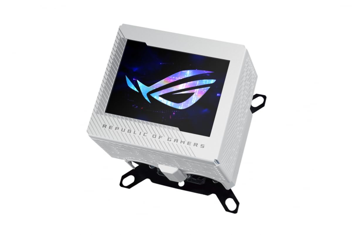 ASUS ROG RYUJIN III WB CPUウォーターブロック Amazon.co.jp: ASUS ROG Ryujin III WB ホワイト LCD CPU ウォーター