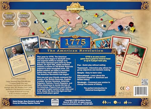 1775 Rebellion The American Revolution miniatura 2