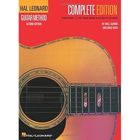 Amazon.com: Método de guitarra Hal Leonard – Edición completa Libros 1, 2 y  3 unidos en un volumen fácil de usar – Método de guitarra Hal Leonard –  Edición completa : Libros