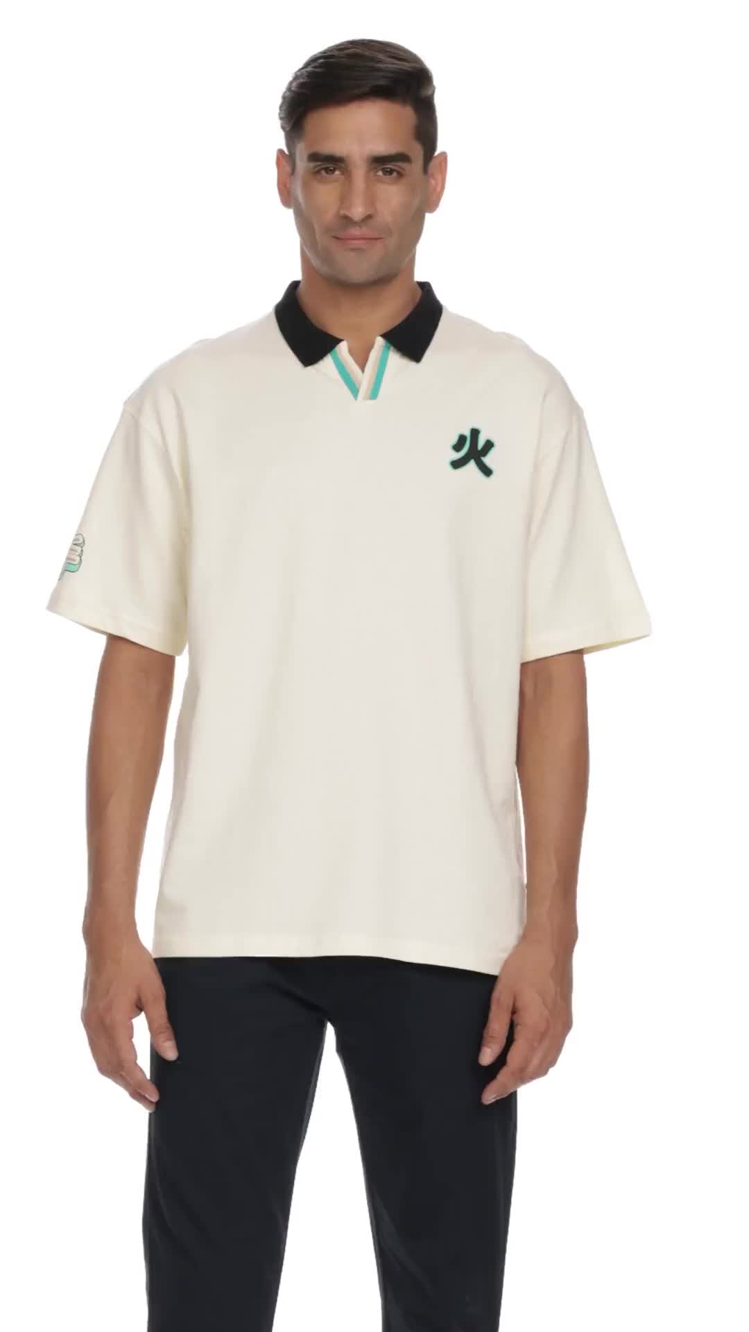 Buy The Souled Store Original Furious Dragon Men Oversized Polos