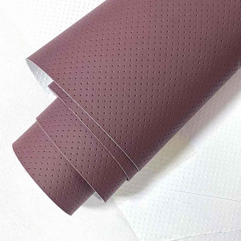 Zestaw naprawczy PU, samoprzylepna taśma naprawcza ze sztucznego PU – realistyczny zestaw łatek winylowych(Brown Red,39x40 in)