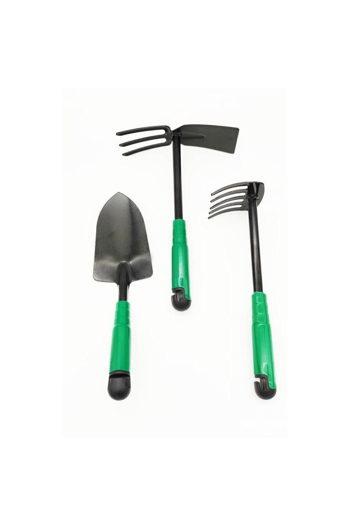 SPRING GARDEN Hobby Bahçe Seti 3lü Kürek Tırmık Çapak