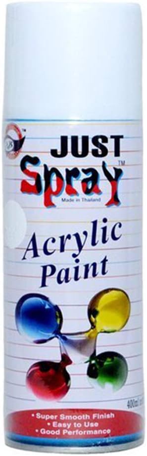 JUST SPRAYJUST SPRAY Multipurpose General Spray Paint (400ml, Green GD1 Glow in The Dark)