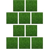 Fácil de usar, corte cada trozo de césped en el tamaño requerido, péguelos con cinta adhesiva y cree un mundo de cuento de hadas verde en su jardín en miniatura.