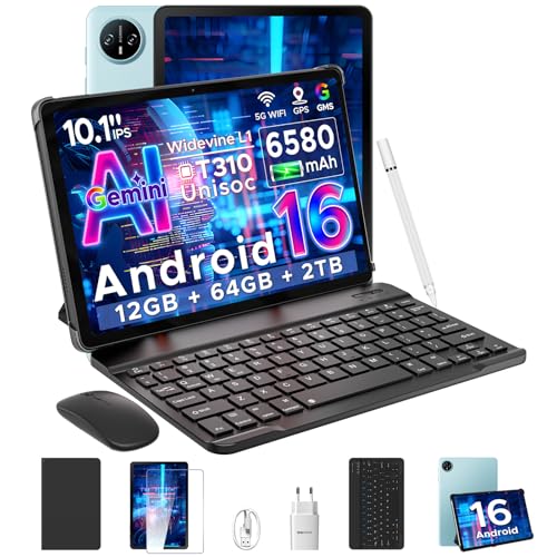 🌟🌟【Processore Unisoc T310 di Ultima Generazione】 Questo chipset a 4 core garantisce che il tablet android gestisca multitasking, app e media senza lag. Disegna con precisione con il tablet con penna o lavora con efficienza collegando la tastiera tablet o una tastiera per tablet – ogni operazione è fluida. Ideale per studenti e professionisti in mobilità, questo tablet con tastiera unisce potenza tecnologica e praticità, rendendo il tuo tablet un compagno affidabile per ogni giornata.