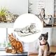 Crihovy Katzen Fensterliege, Hängematte Katze, Katzenhängematte, Katzenbett Fensterbank, Katzenliege Fenster Fensterbankliege Fensterplätze, Fensterplatz mit starkem Saugnapf, für Katzen Bis 18kg