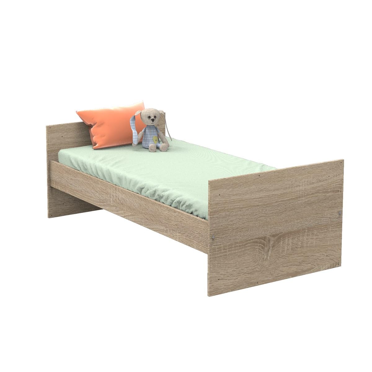 Sauthon Lit combiné 120x60cm évolutif en 90x190cm