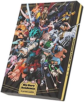 Amazon 僕のヒーローアカデミア展 原画展 グッズ 箔押しトランプ 箔押しbox付き ヒロアカ展 ヒロアカ 僕のヒーローアカデミア原画展 アニメ 萌えグッズ 通販