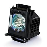 Tawelun 915B403001 Replacement Projection Lamp 915B403001 TV Lamp with Housing for Mitsubishi TV WD-60735, WD-60737, WD-65737, WD-73737, WD-82837, WD-73735, WD-82737, WD-65736 Replacement Bulb