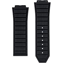 Watch Strap Replacement for Hublot Big Bang King Power 48mm Band 28mm Black