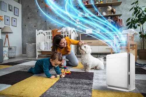 Mitsubishi Electric Premium MA-EW85S-E, filtro HEPA e carbone attivo, Smart Search, autopulente, Wi-Fi, CADR 511 m³/h