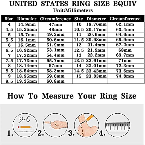 Oidea 2Pcs Bikers Stainless Steel Gothic Skulls Ring,Black Silver, Size 11 #TOP6